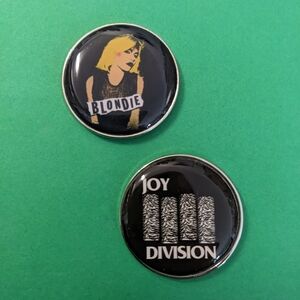 Blondie & Joy Division  Enamel Pins